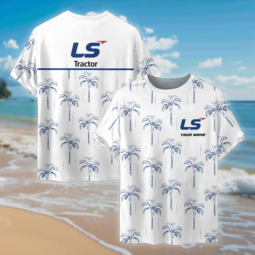 LS Tractor T-Shirt für Männer, Personalisierter Hemd Geschenk für LS Tractor Fan CAR206031225920