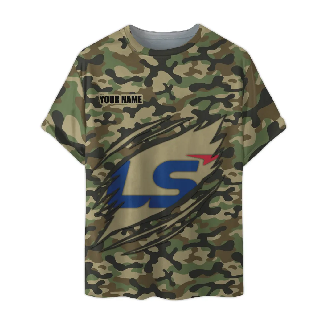 ls tractor t shirt im camouflage stil oversized hemd car210040825718 q5whd