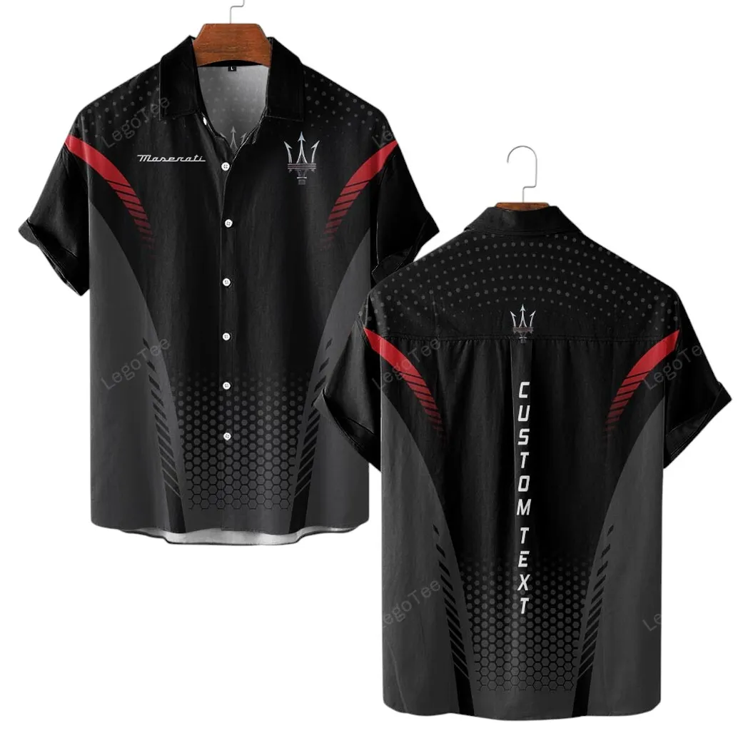 Maserati Hawaiihemd für Männer, Geschenk für Maserati Fan CAR10803122546