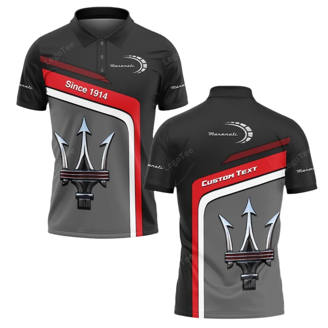 Maserati Poloshirt, Geschenk für Maserati Fan CAR11103032546