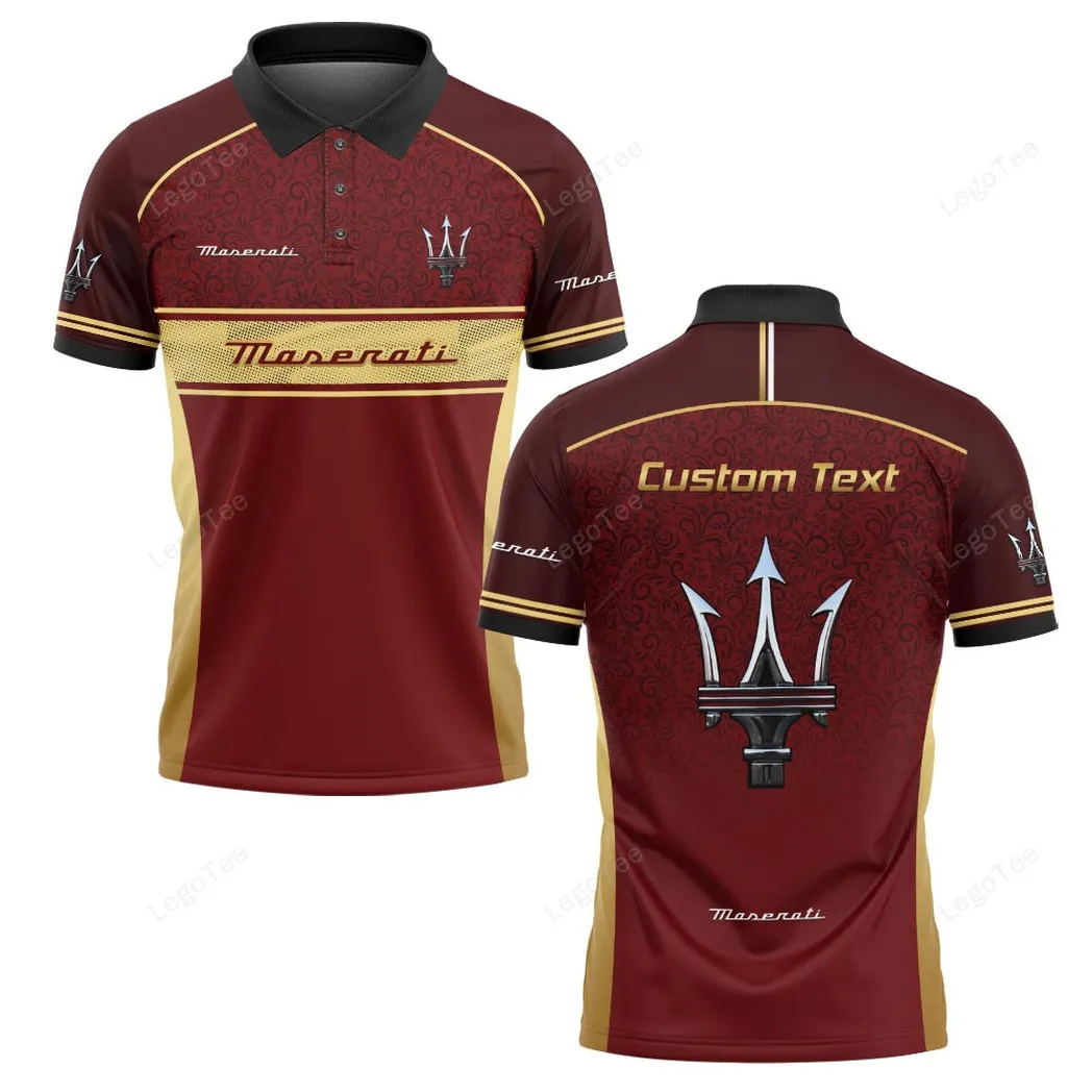 Maserati Poloshirt, Geschenk für Maserati Fan CAR137021325963-1