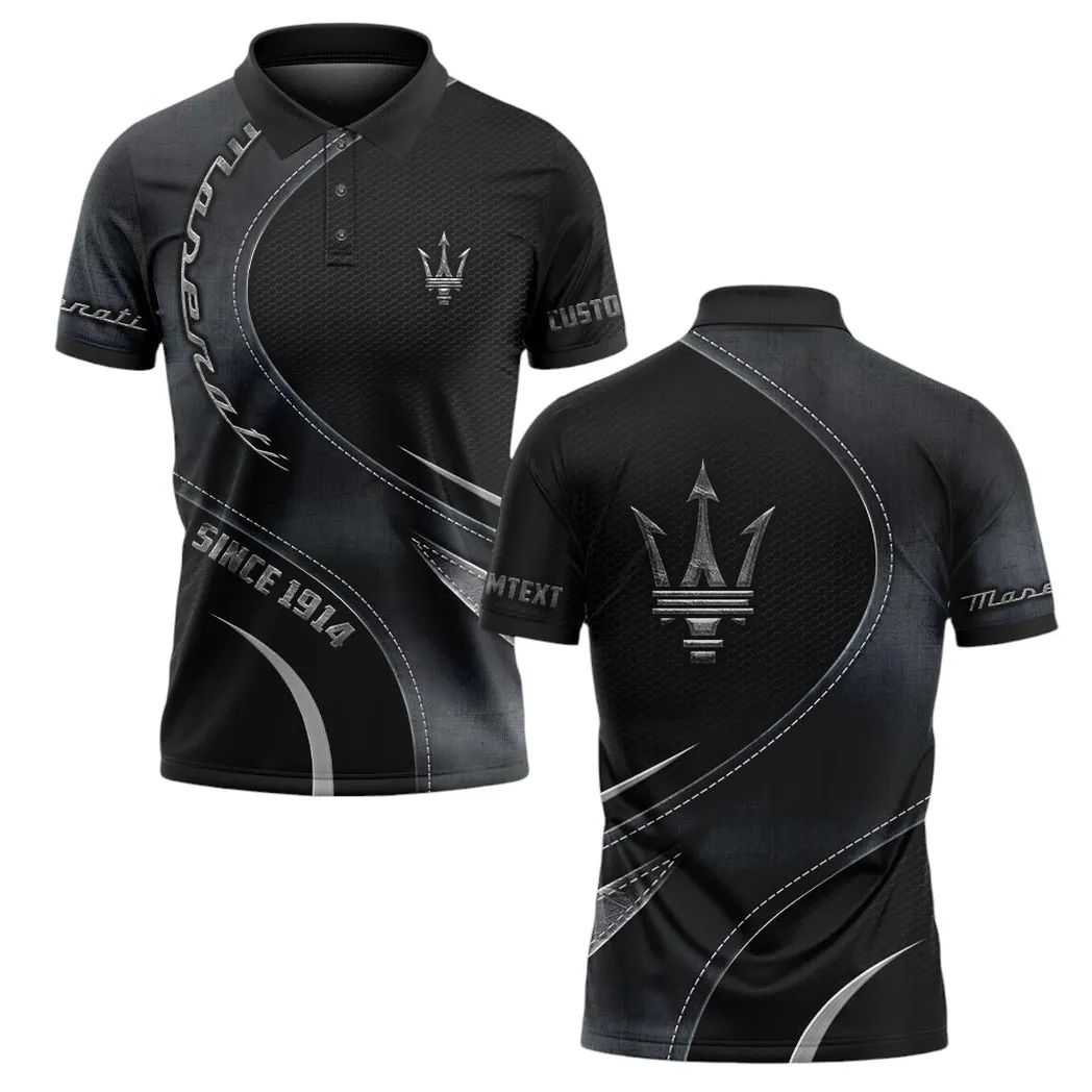 Maserati Poloshirt, Geschenk für Maserati Fan CAR17102252535