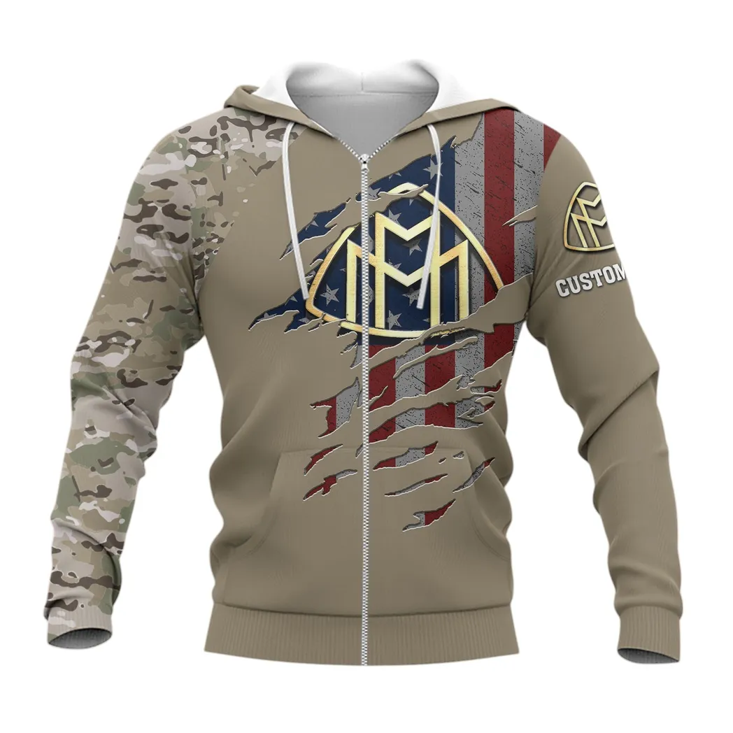 maybach hoodie mit reiverschluss allover druck hoodie maybach fan car46021725066 3 km2so