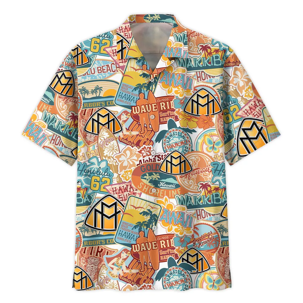 Maybach Vintage Hawaiian Shirts For Men, Geschenk für Maybach Fan CAR202031225367