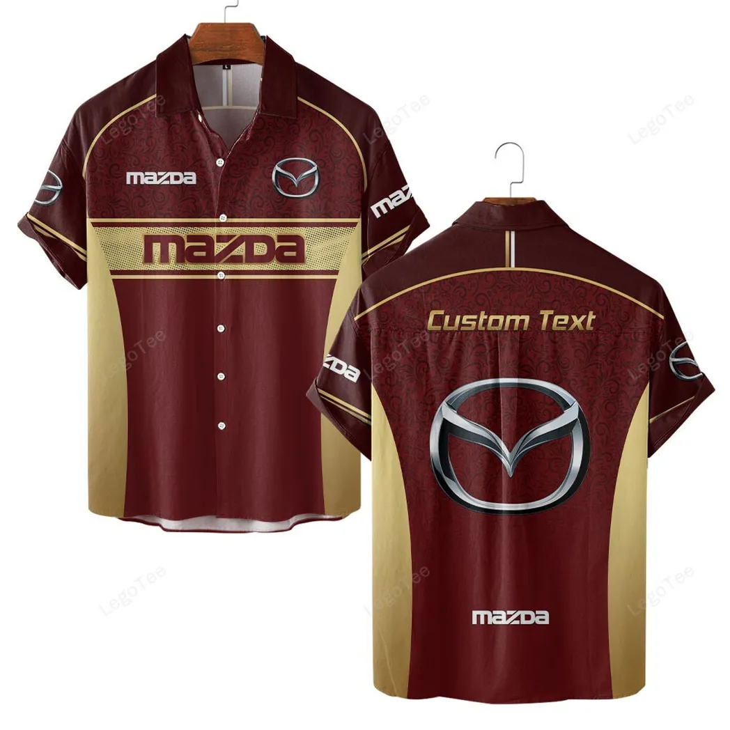 Mazda Personalisierte Hawaiihemd für Männer, Hawaiian Shirt für Mazda Fan CAR137021325951-3