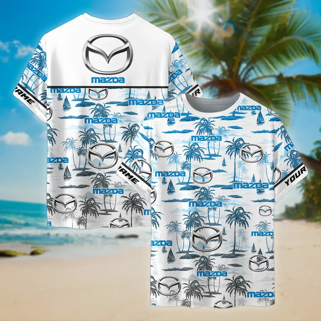 Mazda T-Shirt für Männer, Personalisierter Hemd Geschenk für Mazda Fan CAR205031225701