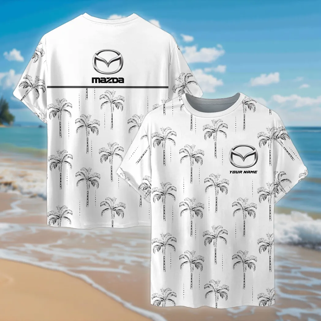 Mazda T-Shirt für Männer, Personalisierter Hemd Geschenk für Mazda Fan CAR206031225923