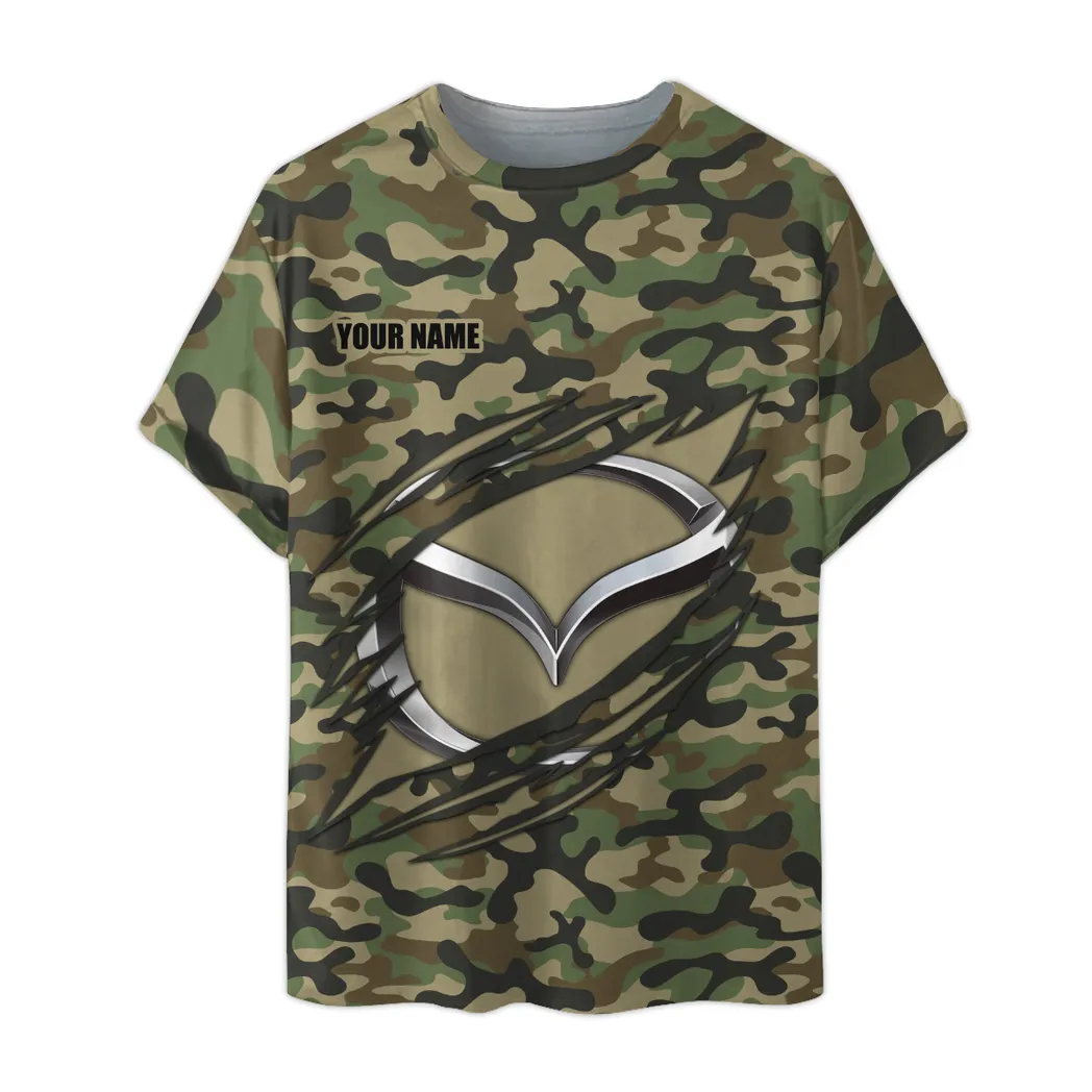 mazda t shirt im camouflage stil oversized hemd car210040825721 hrodo