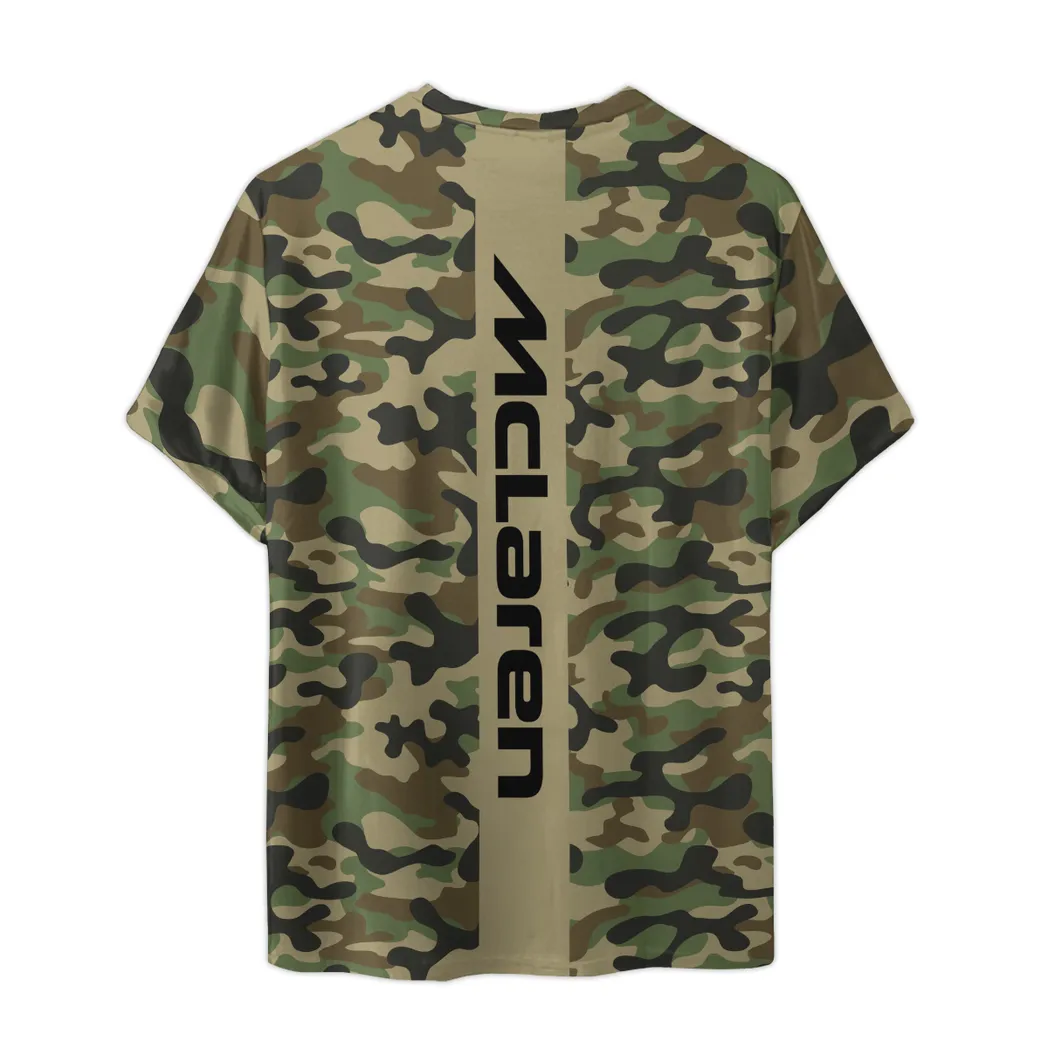 mclaren f1 t shirt im camouflage stil oversized hemd car210040825753 b23s8