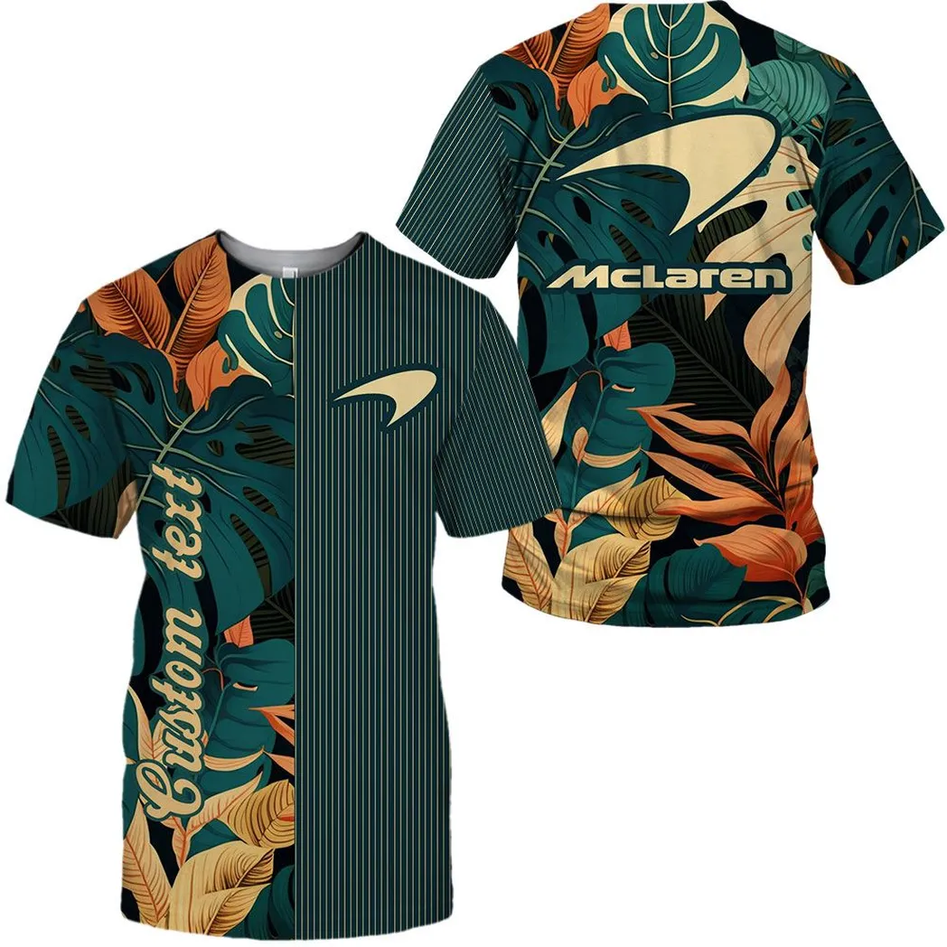Mclaren Vintage T-Shirt, Personalisierter Allover-Druck CAR434041725294