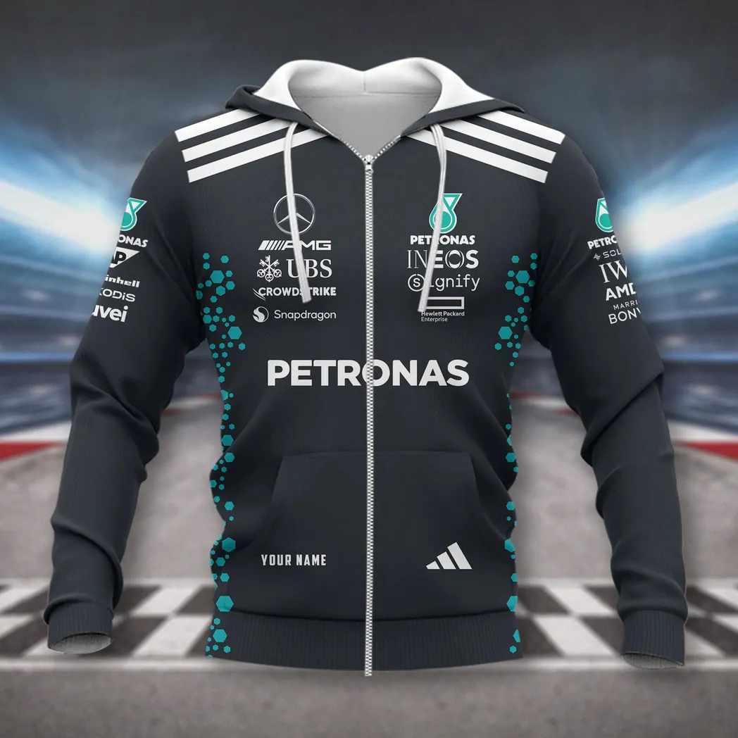 mercedes amg petronas f1 hoodie mit reiverschluss all over print hoodie car418050925667 uyqyo