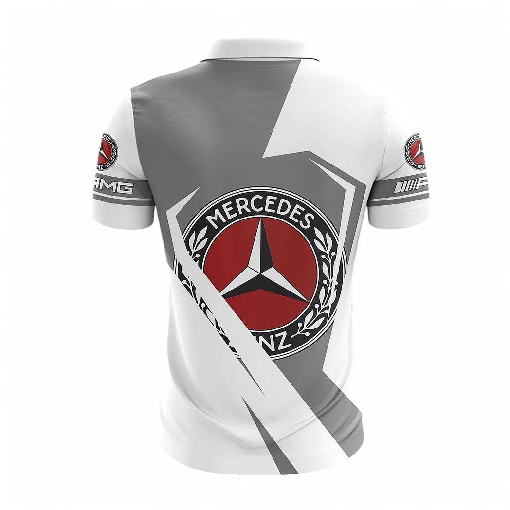 Mercedes AMG Poloshirt mit Reißverschluss für Männer, Geschenk für Mercedes AMG Fan CAR68022125936 mercedes amg poloshirt mit reiverschluss fr mnner geschenk fr mercedes amg fan car68022125936 uham4