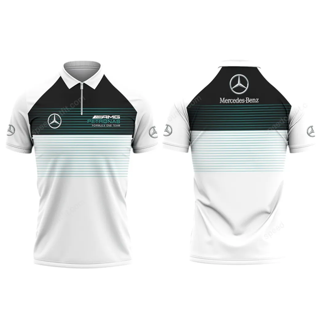mercedes amg poloshirt mit reiverschluss geschenk fr mercedes amg fan car93031025352 etdff