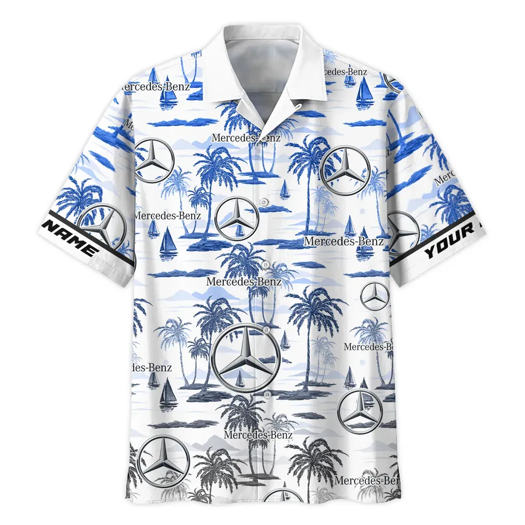 mercedes benz custom hawaiihemd fr mnner hawaiian shirt fr mercedes benz fan car205031225702 dwj1z