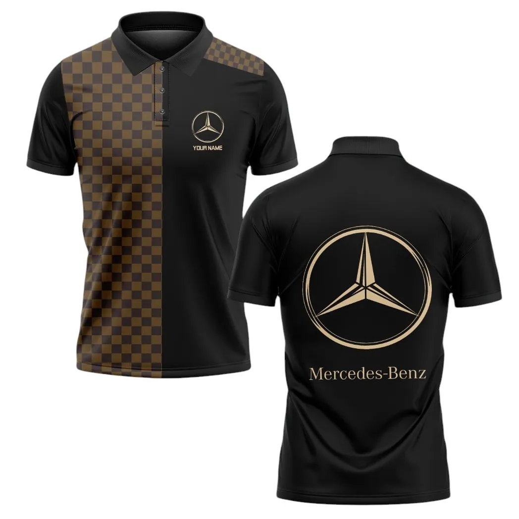 mercedes benz polo shirt lv style gift for mercedes benz lovers car176022525891 etfow