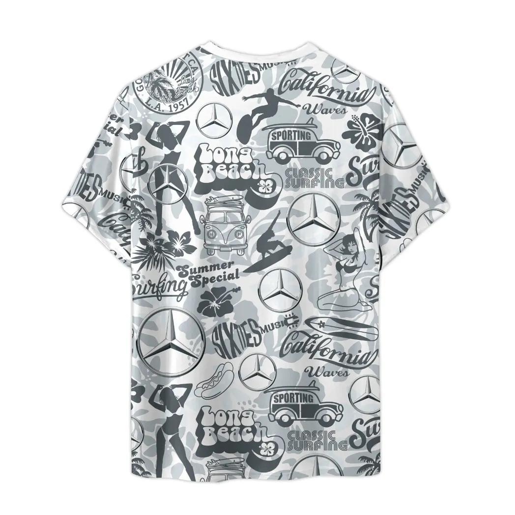 mercedes benz t shirt for men gift for mercedes benz lovers car201030725591
