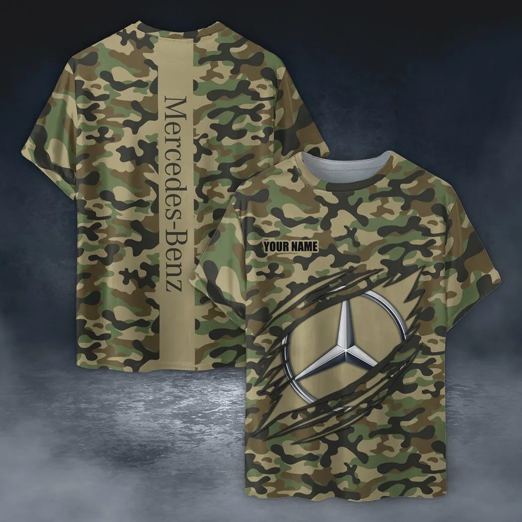 mercedes benz t shirt im camouflage stil oversized hemd car210040825722 ghkc3