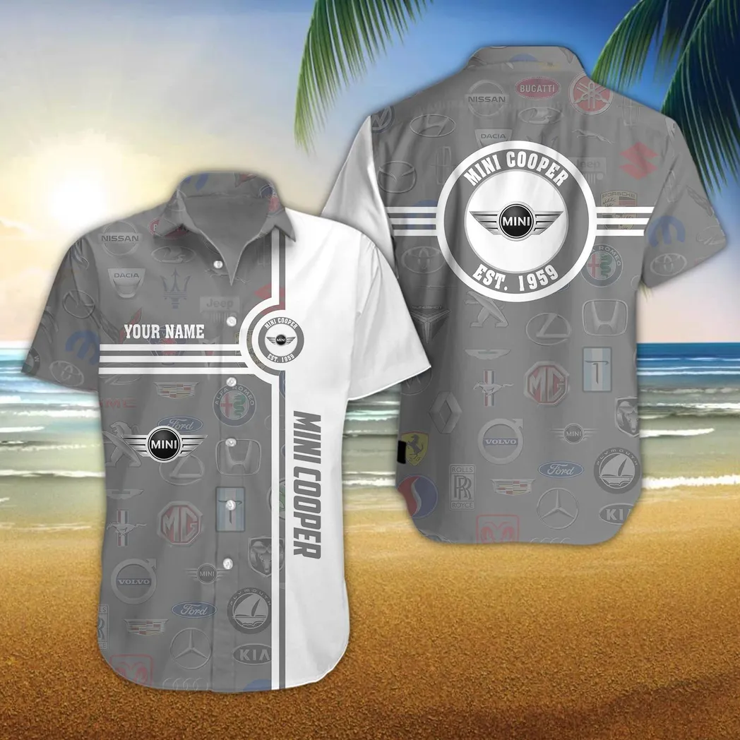 mini cooper hawaiihemd fr mnner all logo geschenk fr mini cooper fan car174022525055 6hsas