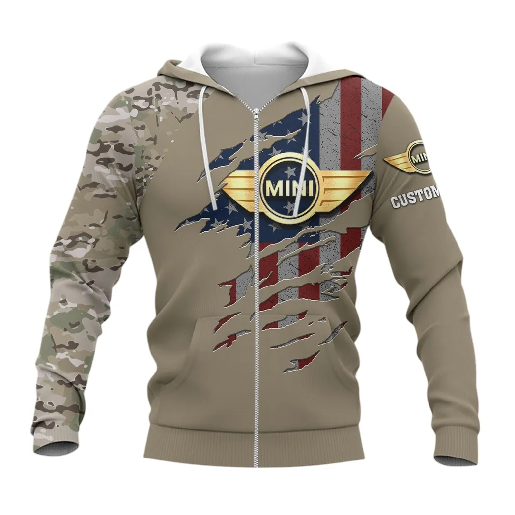 mini hoodie mit reiverschluss allover druck hoodie mini fan car46021725073 3