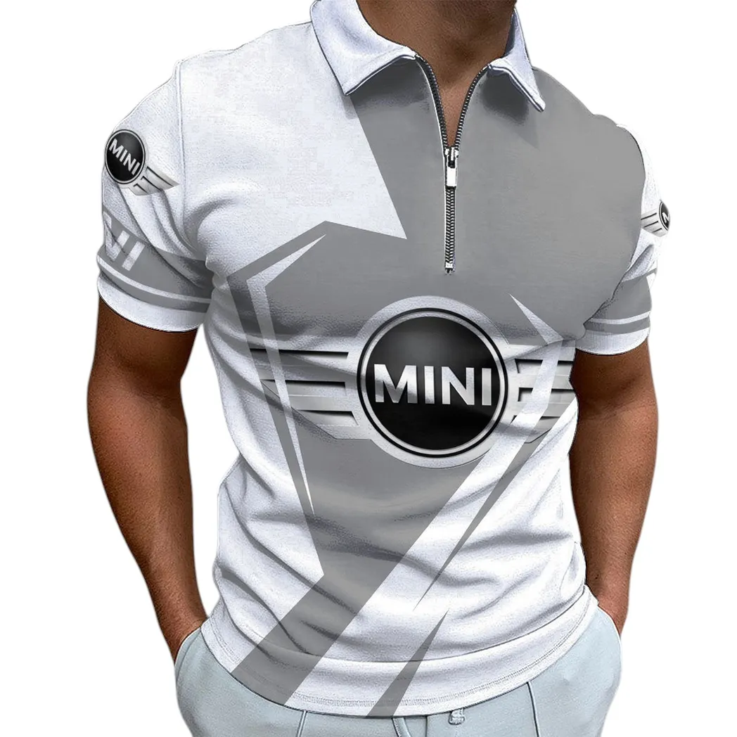 mini poloshirt mit reiverschluss geschenk fr mini fan car3202122523