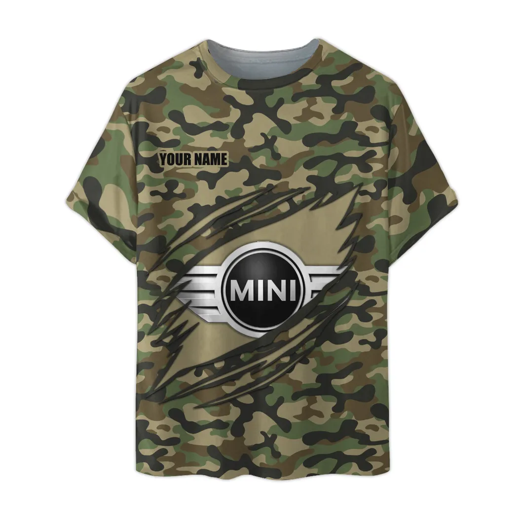 mini t shirt im camouflage stil oversized hemd car210040825723 otomi