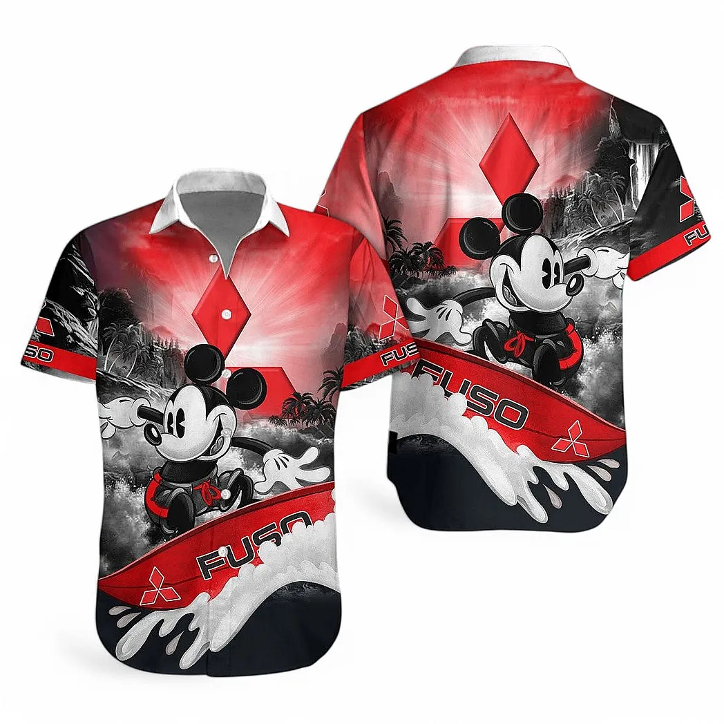 mitsubishi fuso hawaiihemd fr mnner hawaiian shirt fr mitsubishi fuso fan car151022025229 dzw3l