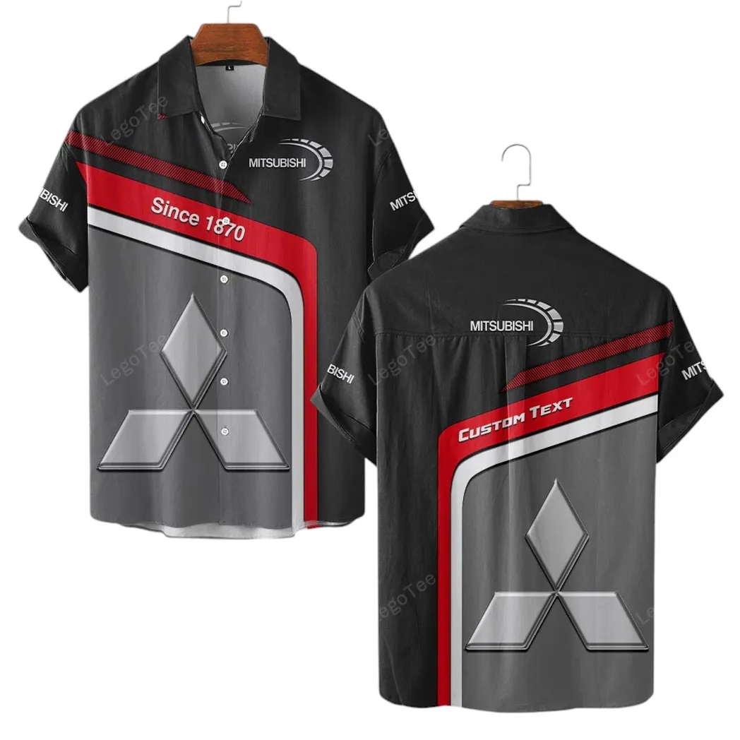 mitsubishi hawaiihemd fr mnner hawaiian shirt fr mitsubishi fan car11103032553 bywka
