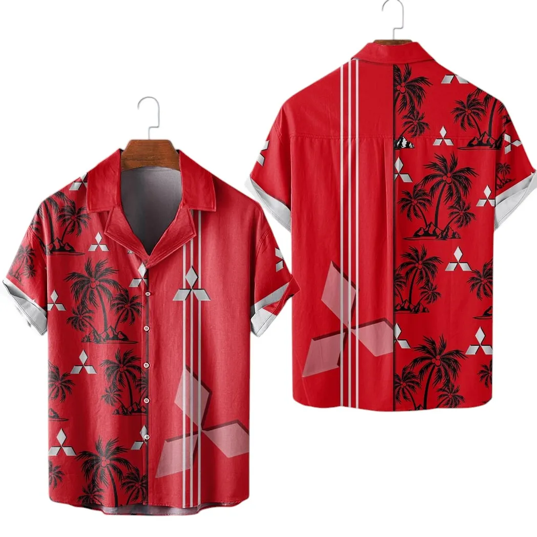 mitsubishi hawaiihemd fr mnner hawaiian shirt fr mitsubishi fan car1600226044 ckfa5