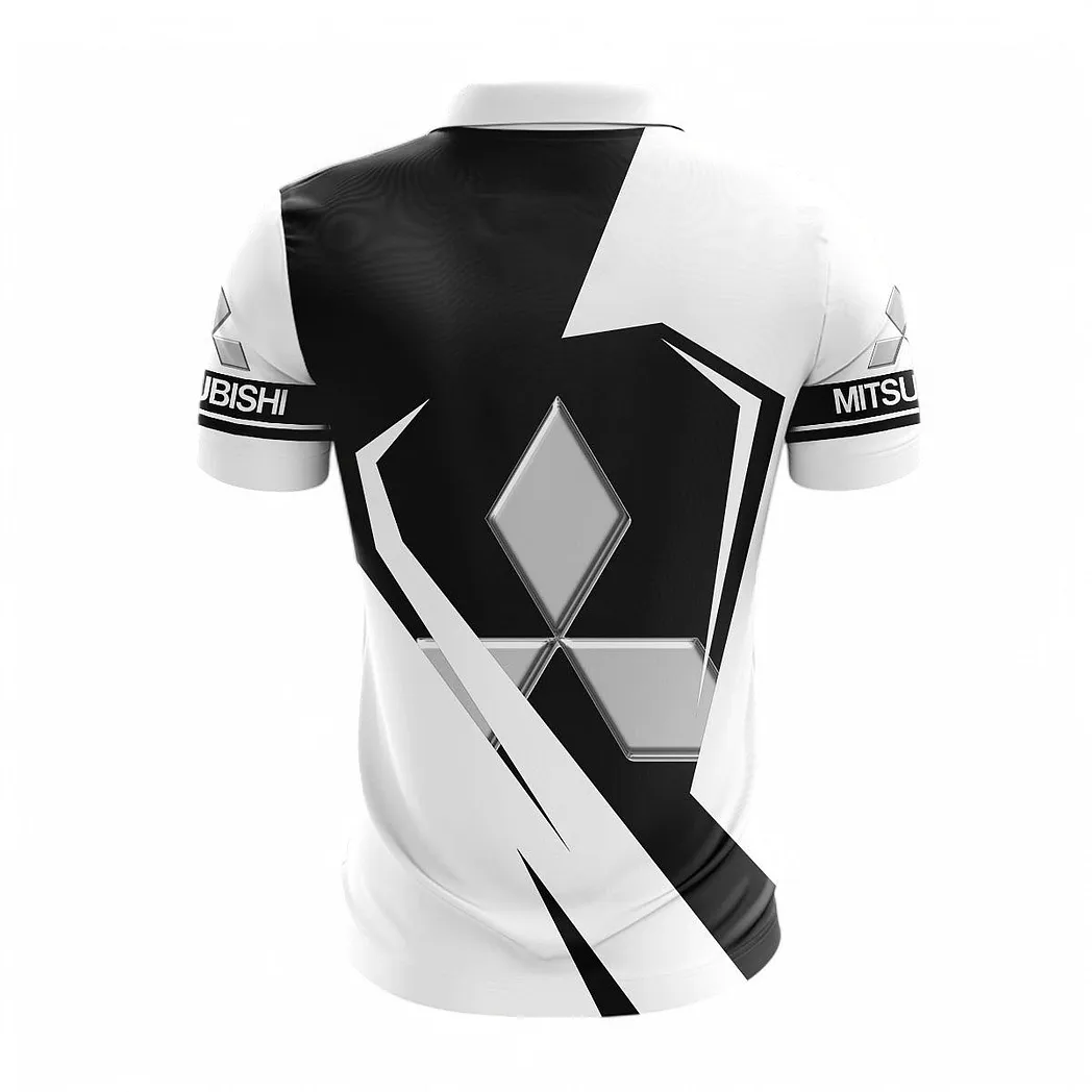 mitsubishi poloshirt mit reiverschluss fr mnner geschenk fr mitsubishi fan car68022125931 2cdns