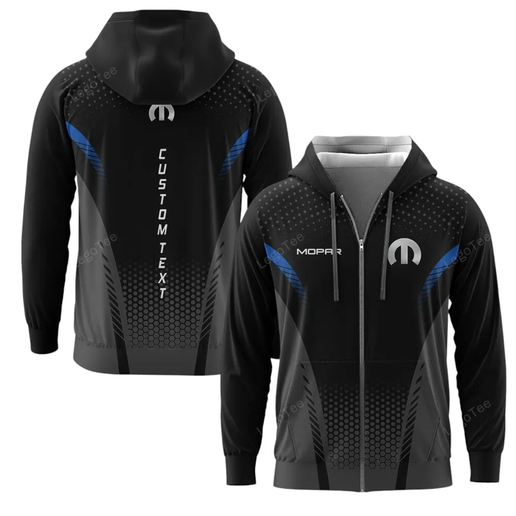Mopar Hoodie mit reißverschluss, Allover-Druck Hoodie Mopar Fan CAR10803122554