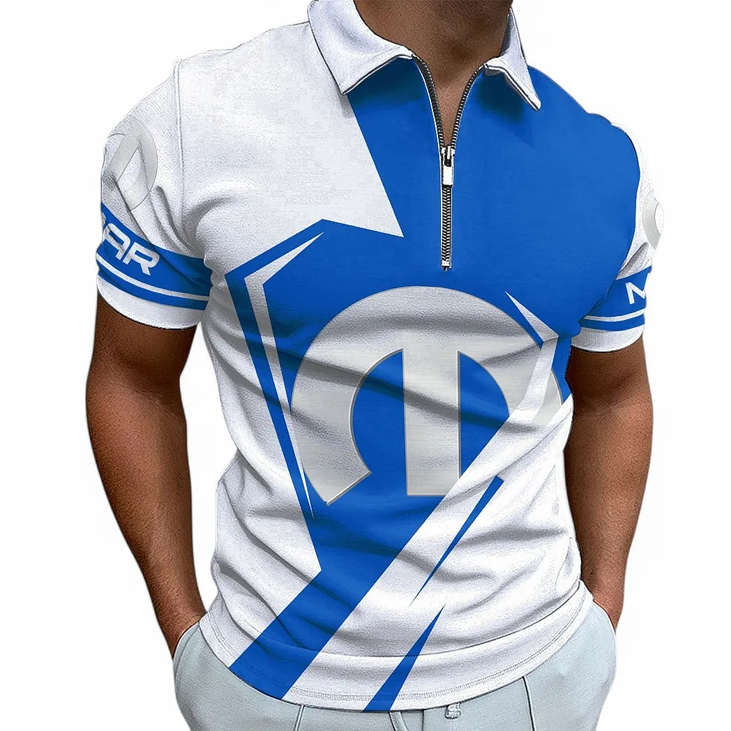 mopar poloshirt mit reiverschluss fr mnner geschenk fr mopar fan car68022125964 dfc8m
