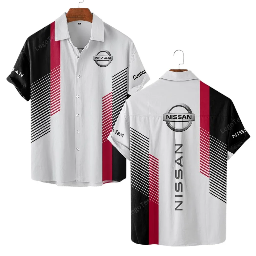 Nissan Hawaiihemd für Männer, Geschenk für Nissan Fan CAR10703122555