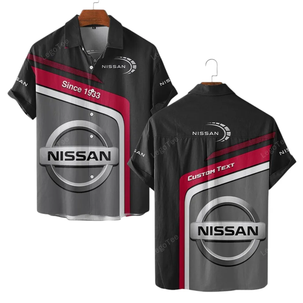 Nissan Hawaiihemd für Männer, Hawaiian Shirt für Nissan Fan CAR11103032555