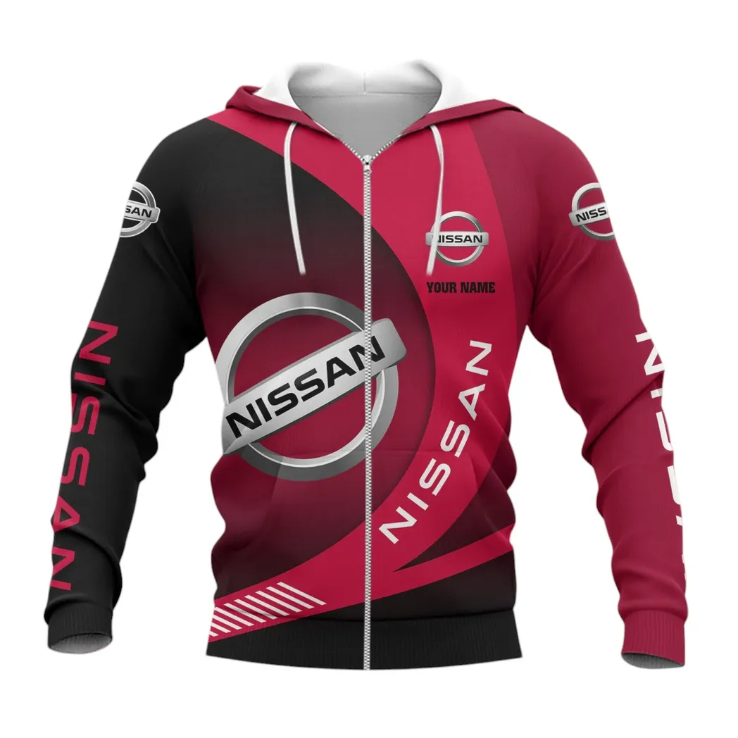 nissan hoodie mit reiverschluss allover druck hoodie nissan fan car7402222552 ukzor