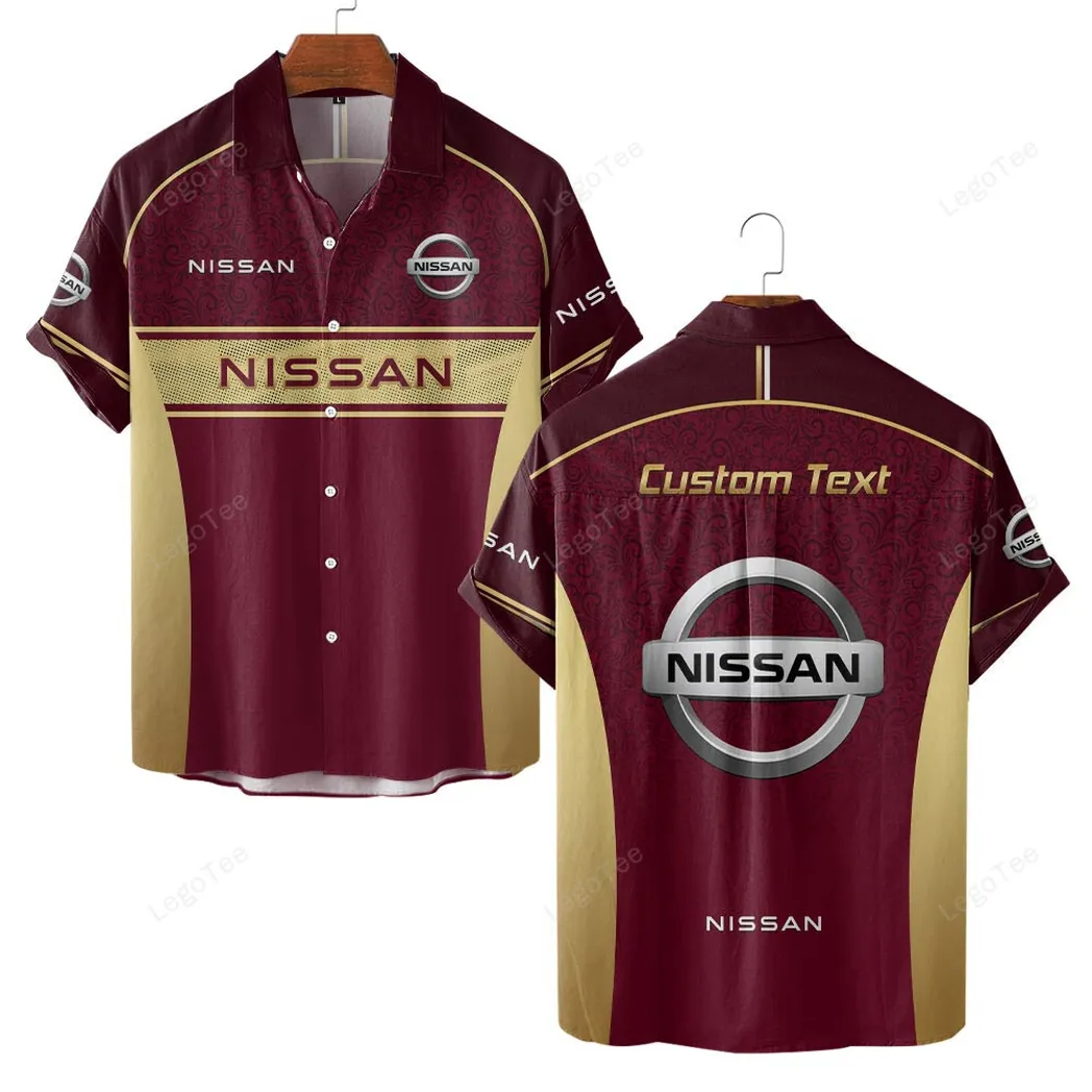 Nissan Personalisierte Hawaiihemd für Männer, Hawaiian Shirt für Nissan Fan CAR137021325954-3