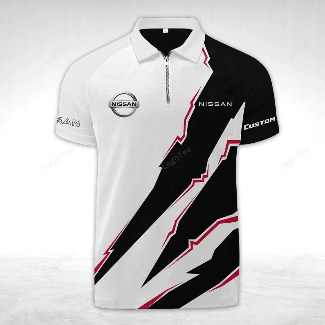 nissan poloshirt mit reiverschluss geschenk fr nissan fan car128021025031 jnzca