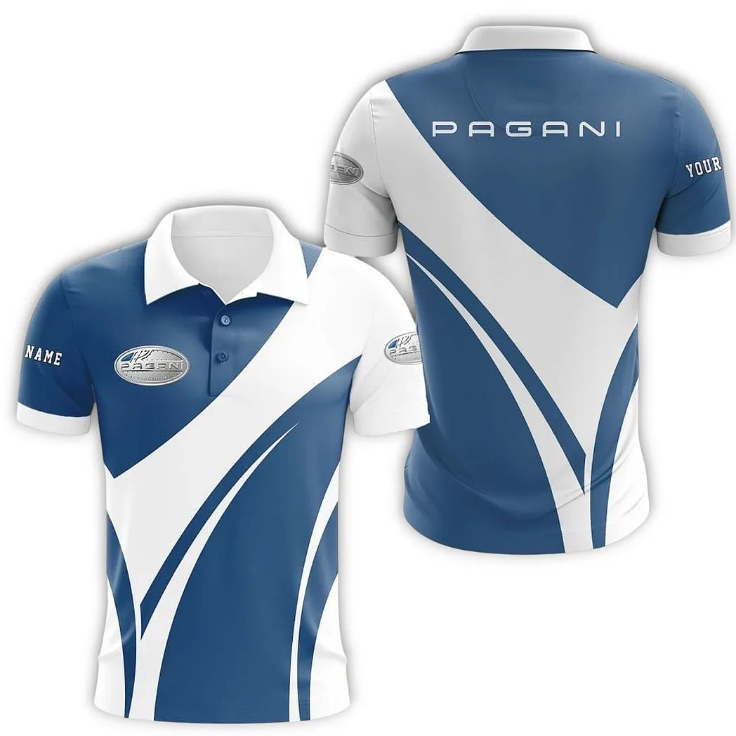 Pagani Personalisiertes Poloshirt, Geschenk für Männer CAR73021525702-2