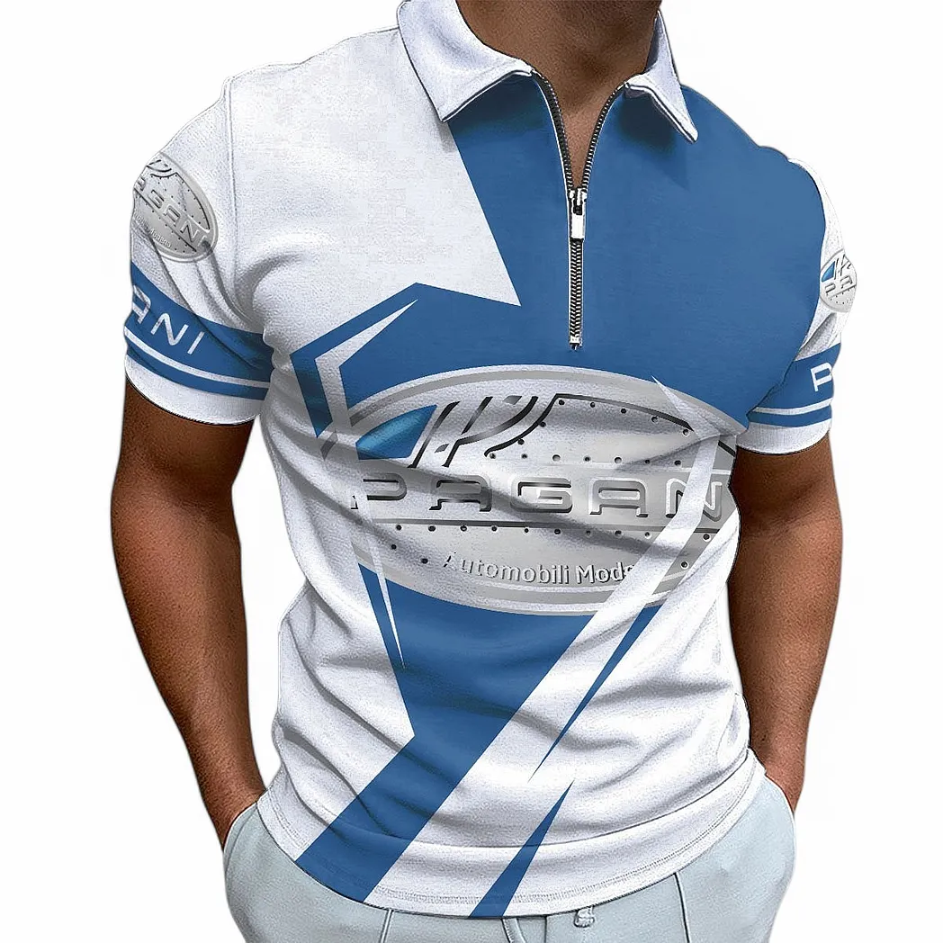 pagani poloshirt mit reiverschluss fr mnner geschenk fr pagani fan car68022125975 b1pal