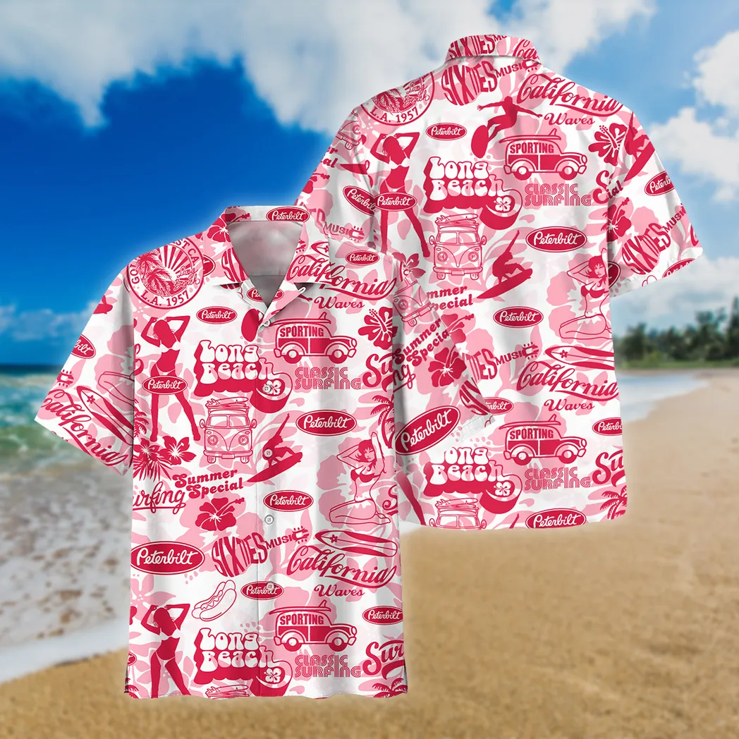 Peterbilt Hawaiihemd für Männer, Hawaiian Shirt für Peterbilt Lovers CAR201030725596