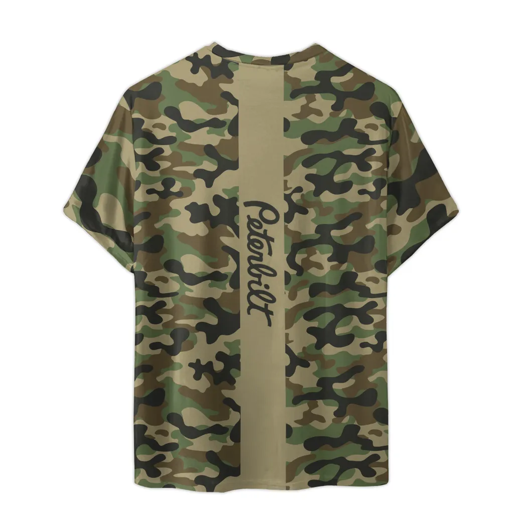 peterbilt t shirt im camouflage stil oversized hemd car210040825727 063ck