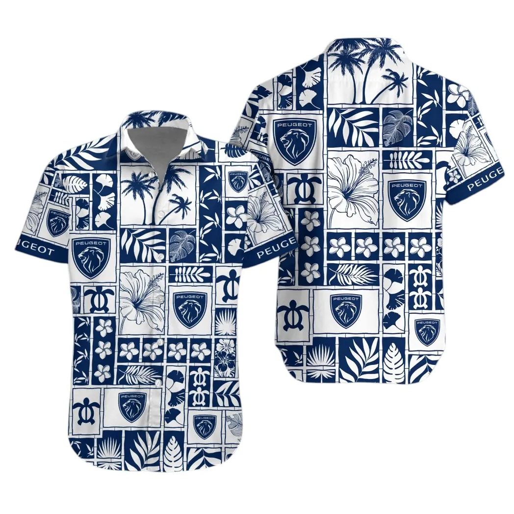 peugeot hawaiihemd fr mnner hawaiian shirt fr peugeot fan car35021425115 1