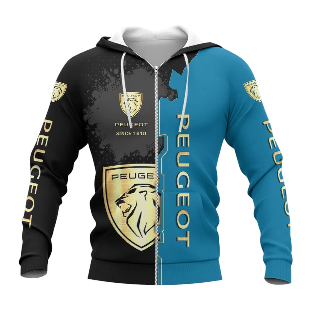peugeot hoodie mit reiverschluss allover druck hoodie peugeot fan car44021725071 3 2v2om