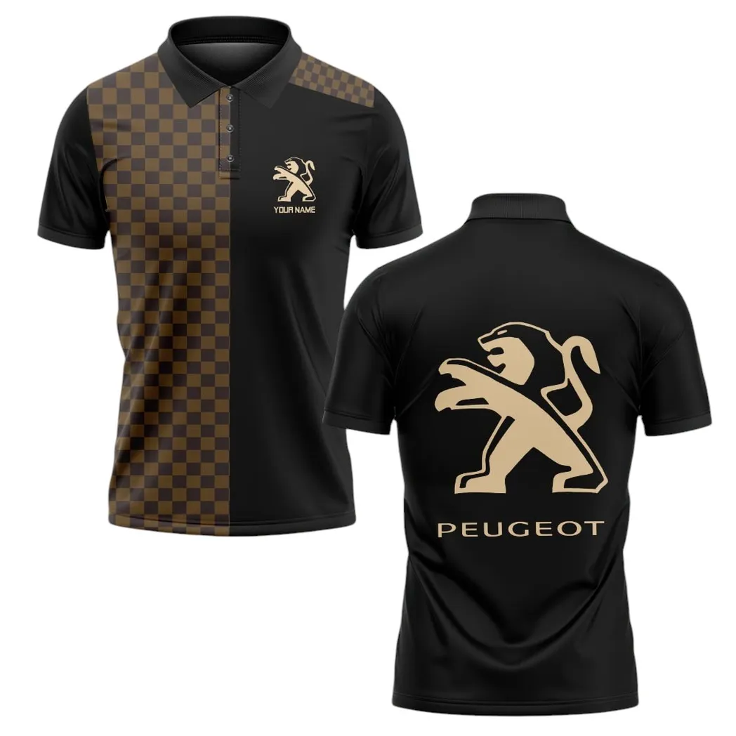 peugeot polo shirt lv style gift for peugeot lovers car176022525953 z9equ