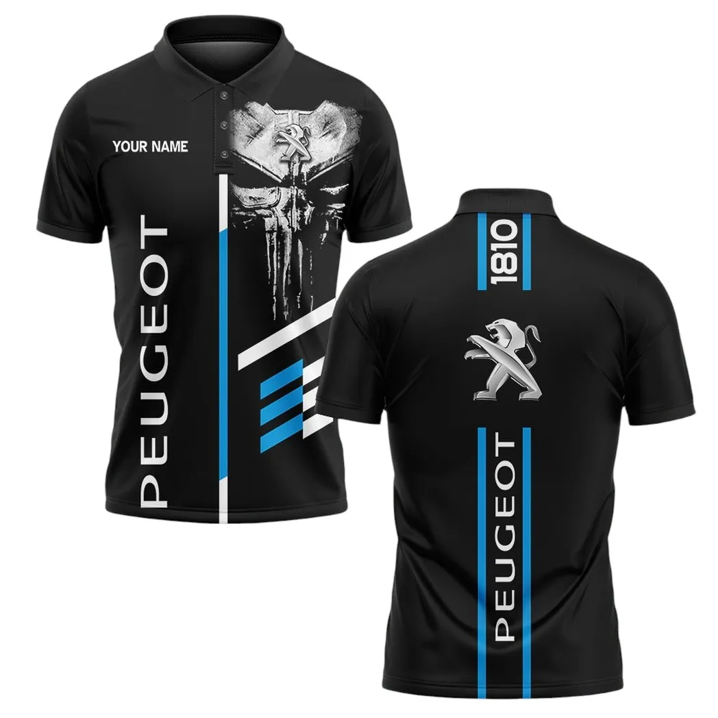 peugeot poloshirt geschenk fr peugeot fan car10102272549 pzjer
