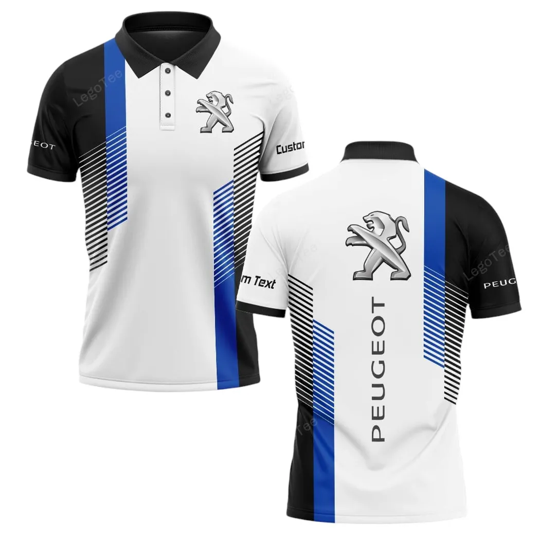 peugeot poloshirt geschenk fr peugeot fan car10703122558