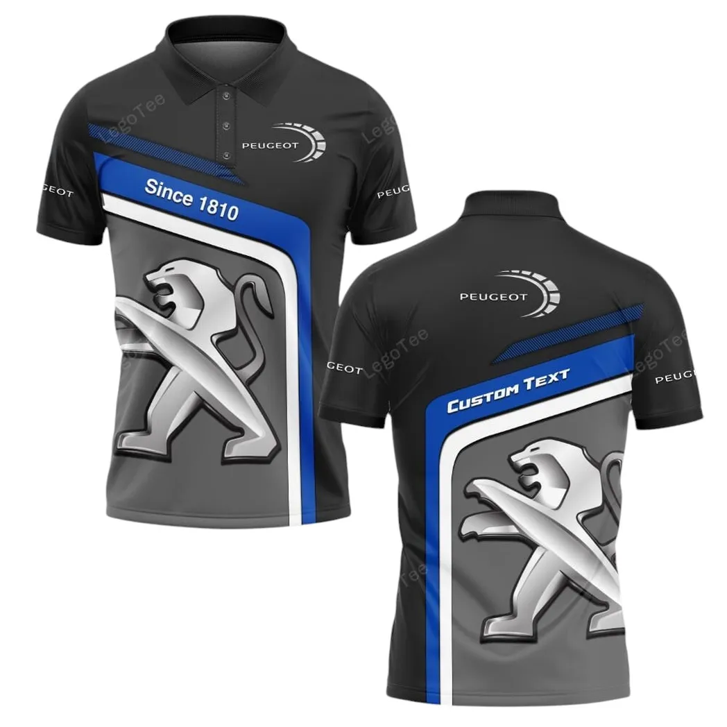 Peugeot Poloshirt, Geschenk für Peugeot Fan CAR11103032558