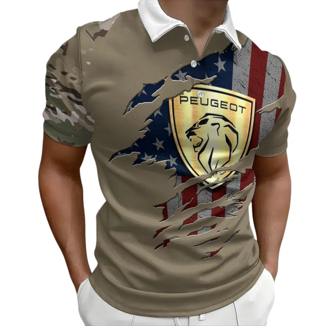 Peugeot Poloshirt, Geschenk für Peugeot Fan CAR340213058-2