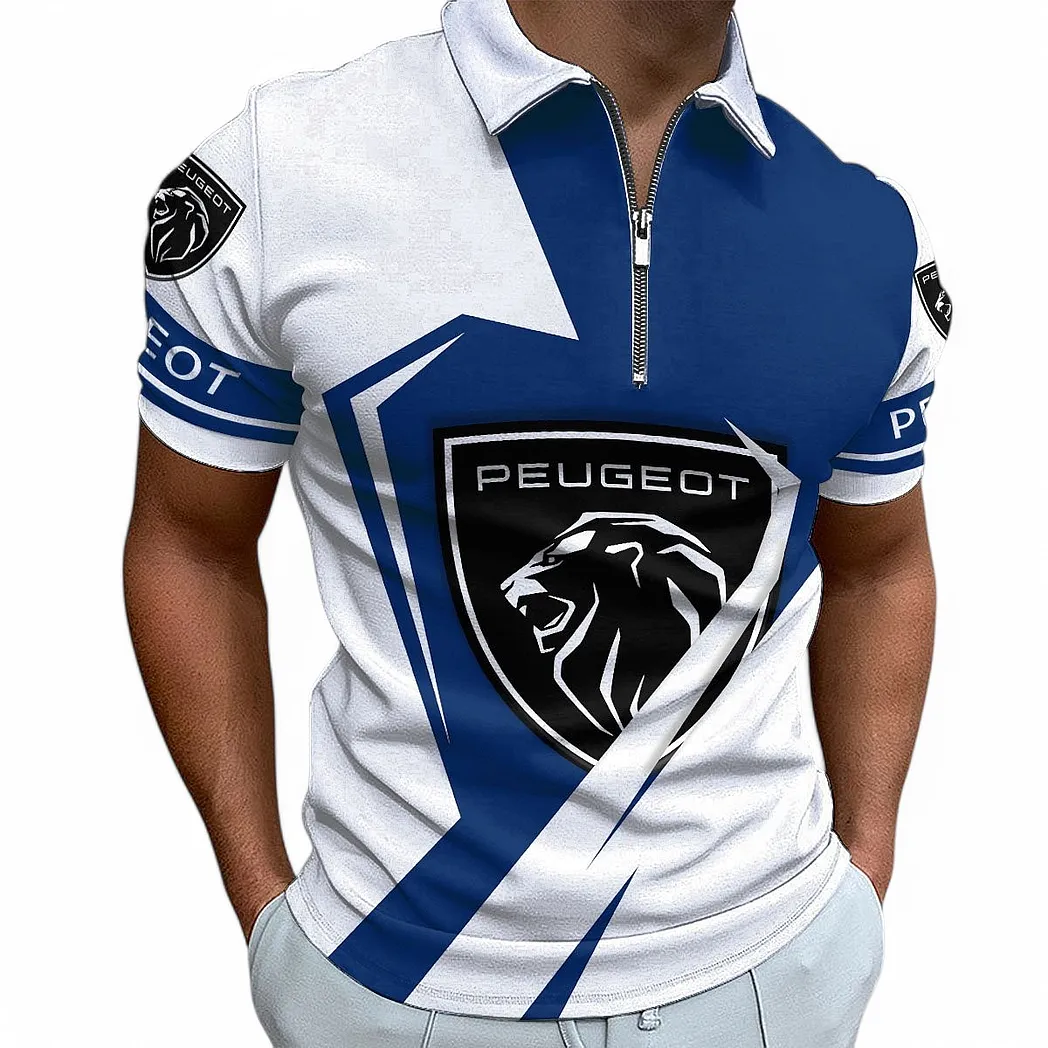 peugeot poloshirt mit reiverschluss fr mnner geschenk fr peugeot fan car68022125912 id7kj