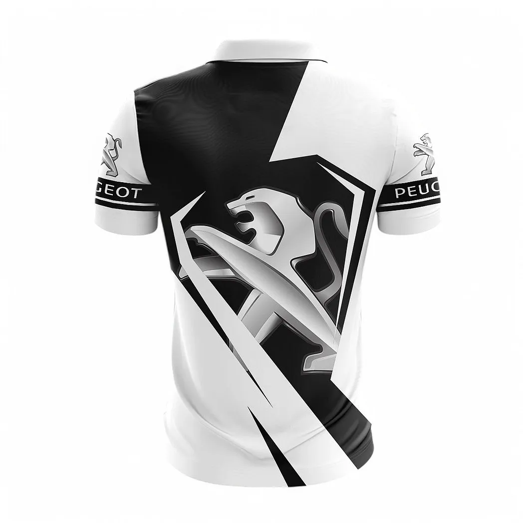 peugeot poloshirt mit reiverschluss fr mnner geschenk fr peugeot fan car68022125956