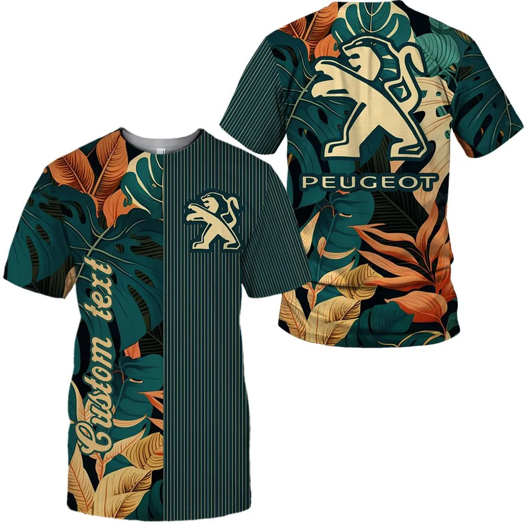 peugeot vintage t shirt personalisierter allover druck car434041725308 jzuzs
